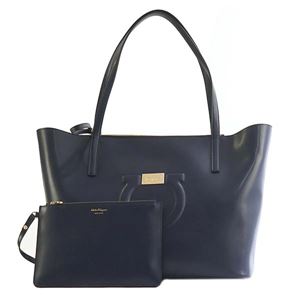 Ferragamo（フェラガモ） トートバッグ 21H019 694885 NAVY