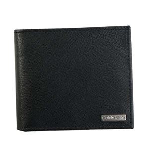 Calvin Klein（カルバンクライン） 2つ折小銭付き財布 79393 BLK BLACK