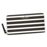 KATE SPADE（ケイトスペード） ラウンド長財布 PWRU4235 79 BLACK／SANDY BEACH