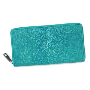 Nicola Ferri（ニコラフェリ） ラウンド長財布 GA-11739 TURQUOISE