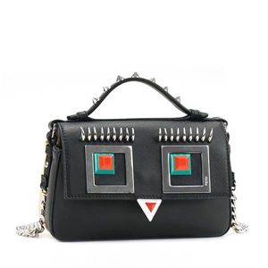 Fendi（フェンディ） ショルダーバッグ 8M0371 F07AG OCCHI QUADRATI NERO
