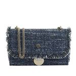 Jimmy Choo（ジミーチュウ） ナナメガケバッグ FINLEY NAVY