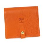 IL BISONTE （イル ビゾンテ） カードケース C0894 166 ORANGE