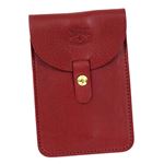 IL BISONTE （イル ビゾンテ） カードケース C0965 245 ROSSO RUBINO