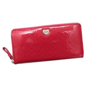 Coach Factory（コーチ F） ラウンド長財布 51675 SV／FX