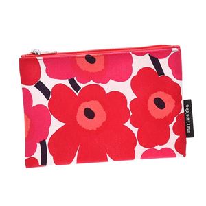 marimekko（マリメッコ） ポーチ 43444 1 WHITE／RED