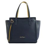 Ferragamo（フェラガモ） トートバッグ 21F216 694862 NAVY／MUSTARD