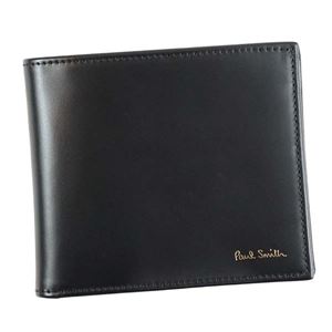 Paul smith（ポールスミス） 2つ折小銭付き財布 ARXC4833 B Black