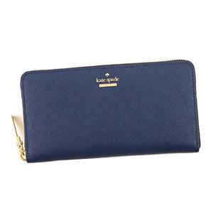 KATE SPADE（ケイトスペード） ラウンド長財布 PWRU5073B 482 OCEAN BLUE