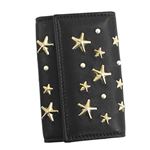 Jimmy Choo（ジミーチュウ） キーケース NEPTUNE BLACK MIX