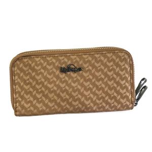 Kipling（キプリング） ラウンド長財布 K14298 44O CAMEL EMB