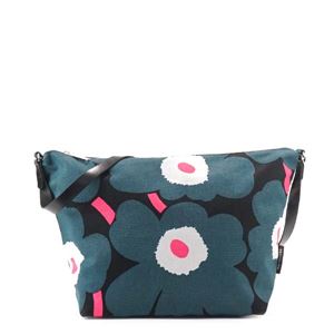 marimekko（マリメッコ） ナナメガケバッグ 45240 963 BLACK／GREEN／PINK