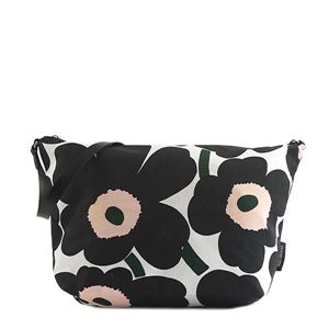 marimekko（マリメッコ） ナナメガケバッグ 46346 195 OFF WHITE／DARK GRAY／GREEN