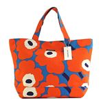 marimekko（マリメッコ） トートバッグ 46451 351 BLUE／ORANGE／OFF WHITE