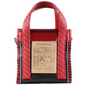 Balenciaga（バレンシアガ） トートバッグ 457446 1090 NOIR／ROUGEGROS