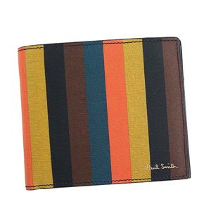 Paul smith（ポールスミス） 2つ折小銭付き財布 M1A4833 96 BRIGHT STRIPE