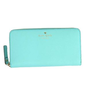 KATE SPADE（ケイトスペード） ラウンド長財布 PWRU3898 439 ATOLL BLUE