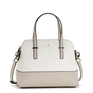 KATE SPADE（ケイトスペード） ハンドバッグ PXRU4471 174 CRISP LINEN／CEMENT／／CHAMPAGNE