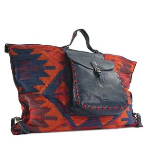 IL Bisonte（イルビゾンテ）ハンドバッグ E0539 944 KILIM/BLU