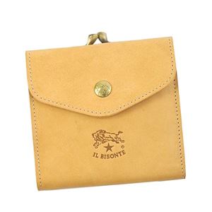 IL Bisonte（イルビゾンテ）2つ折小銭付き財布 C0423 120 NATURAL