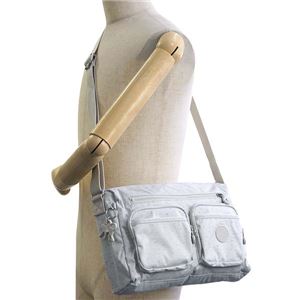 Kipling(キプリング) ナナメガケバッグ K30041 00U WINT WHITE ALL Kipling(キプリング) ナナメガケバッグ K30041 00U WINT WHITE ALL