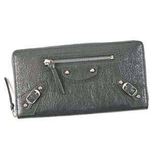 Balenciaga（バレンシアガ） ラウンド長財布 253036 1110 GRIS FOSSILE