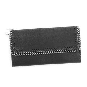 Stella McCartney（ステラマッカートニー） ラウンド長財布 430999 1000 BLACK