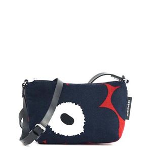marimekko（マリメッコ） ナナメガケバッグ  43323 359 RED/BLUE/BLACK