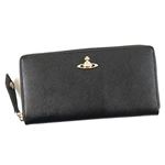 Vivienne Westwood（ヴィヴィアンウエストウッド） ラウンド長財布  321407  BLACK