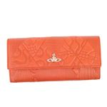Vivienne Westwood（ヴィヴィアンウエストウッド） フラップ長財布  32928  ORANGE