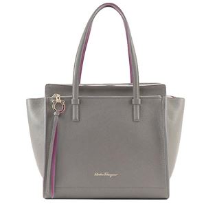 Ferragamo（フェラガモ） トートバッグ  21F216 671301 URBAN GREY/ASTRO