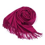 JOHNSTONS（ジョンストンズ） ストール  WA56 SE0312 MAGENTA