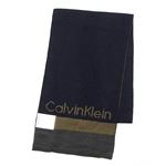 Calvin Klein（カルバンクライン） マフラー  77151 NNV NAUTICAL NAVY/CHARCOAL