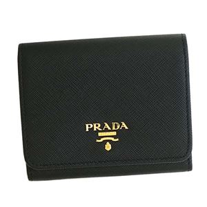 Prada(プラダ) 三つ折り財布(小銭入れ付)  1MH176 F0002 NERO 商品画像