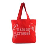 MAISON KITSUNE（メゾンキツネ） トートバッグ  FW17U809-RE  RED