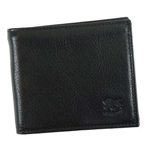 IL BISONTE(イルビゾンテ) 二つ折り財布(小銭入れ付)  C0817 153 BLACK 商品画像