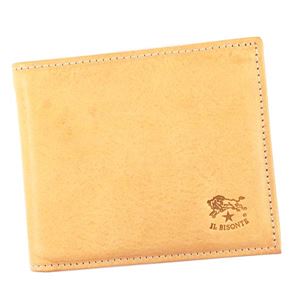 IL BISONTE(イルビゾンテ) 二つ折り財布(小銭入れ付)  C0817 120 NATURAL 商品画像
