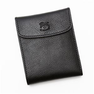 IL BISONTE(イルビゾンテ) 三つ折り財布(小銭入れ付)  C0976 153 BLACK 商品画像