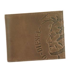DIESEL(ディーゼル) 二つ折り財布(小銭入れ付)  X04763 T8014 ANTHRACITE 商品画像