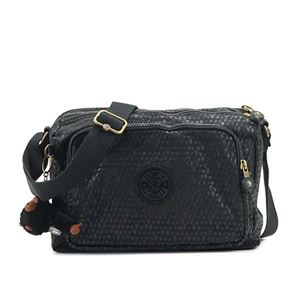 Kipling（キプリング） ショルダーバッグ  K70098 19M BLACK SCALE EMB