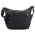 Kipling（キプリング） ナナメガケバッグ  K22621 19M BLACK SCALE EMB