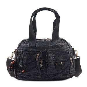 Kipling（キプリング） ショルダーバッグ  K18217 19M BLACK SCALE EMB