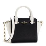 KATE SPADE（ケイトスペード） ハンドバッグ  PXRU6410 67 BLACK/CEMENT//CHAMPAGNE