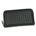 BOTTEGA VENETA（ボッテガベネタ） ラウンド長財布  114076 1000 NERO