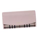 Burberry（バーバリー） フラップ長財布 3996769 PALE ORCHID