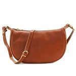 IL BISONTE（イルビゾンテ ）ナナメガケバッグ A2145 214 COGNAC