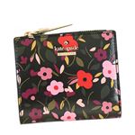 KATE SPADE（ケイトスペード） 二つ折り財布（小銭入れ付） PWRU5837 98 BLACK MULTI