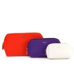 Furla（フルラ） ポーチ EL95 ALP ARANCIO 16W+VIOLA 16W+PETALO