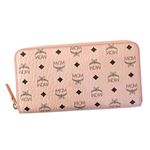 MCM（エムシーエム） ラウンド長財布 MYL7AVC80 PZ001 SOFT PINK