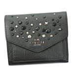 Coach（コーチ） 二つ折り財布（小銭入れ付） 59510 SVM4Z METALLIC GRAPHITE
